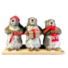 MARMOTTES PAR TROIS DE NOEL